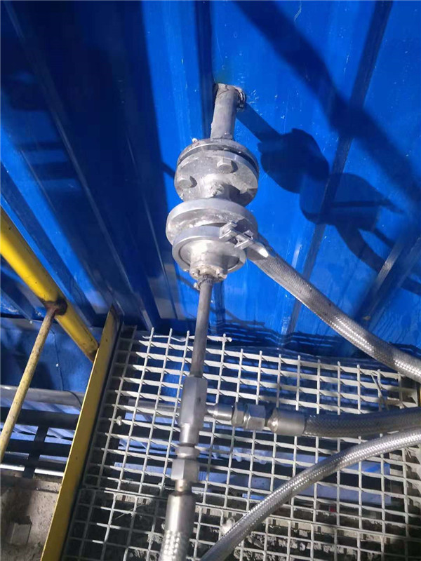 脱硝喷枪现场图